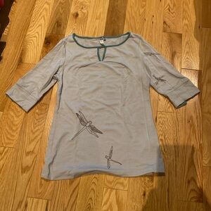 Ibex dragonfly shirt.